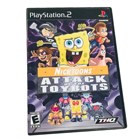 PlayStation 2 Nicktoons Attack Of The Toybots Video Game - Picture 1 of 3
